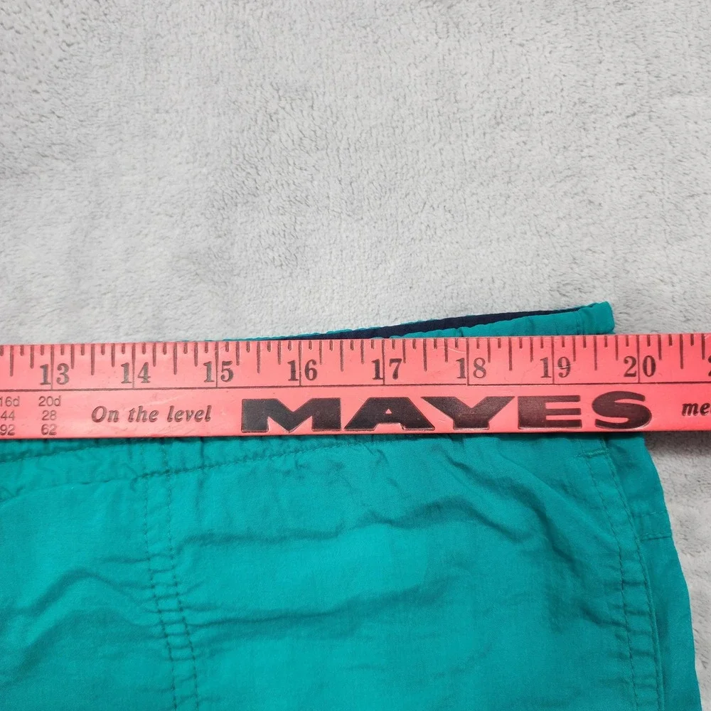 Vintage Speedo Swim Shorts Mens 2X Green Solid Lined Quick Dry Beach Summer 80s